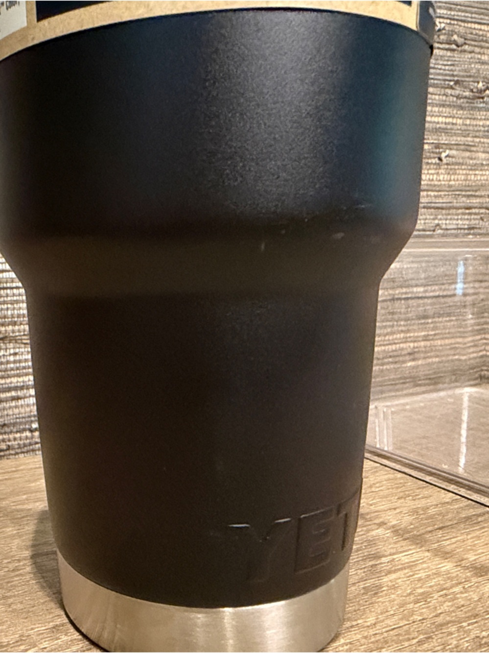Yeti Rambler 30 oz Tumbler - Black with Stainless Accents - Picture 3 of 4
